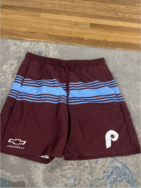 PHILADELPHIA PHILLIES 2025 FATHERS DAY SGA BOARD SHORTS SIZE XXL